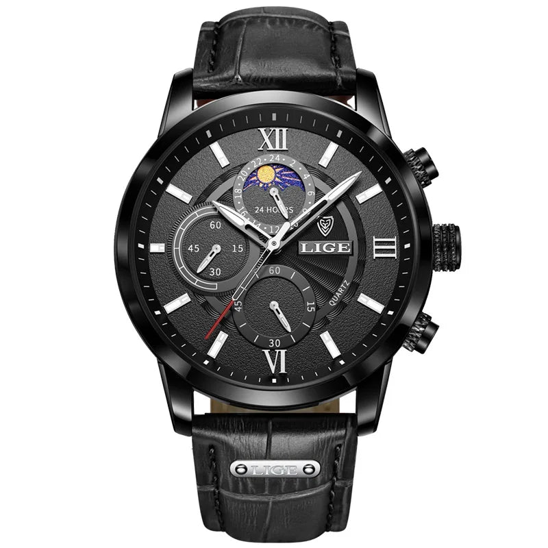 Relógio Masculino Velgari Lige Burn