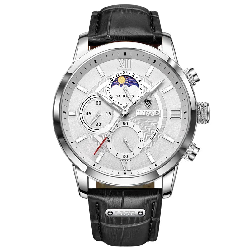 Relógio Masculino Velgari Lige Burn