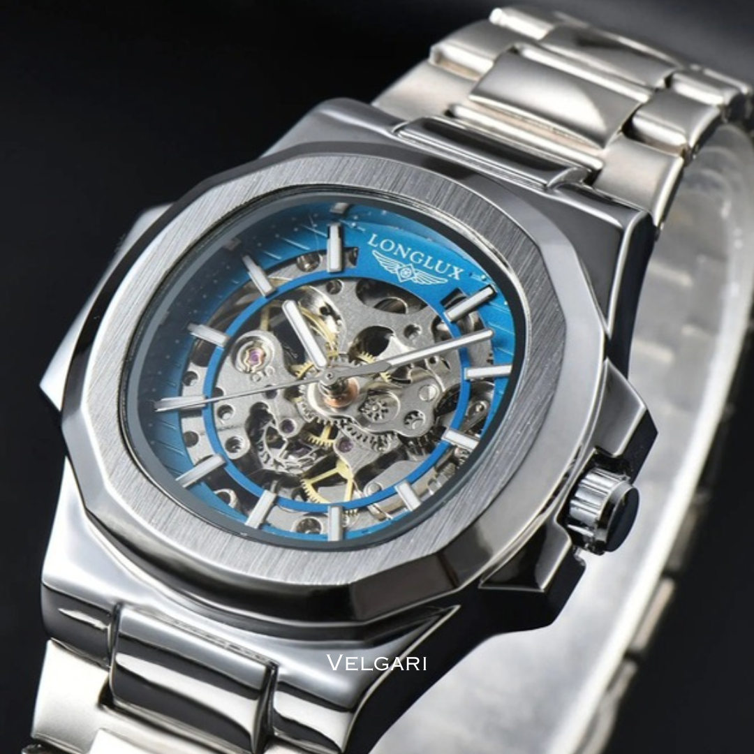 Relógio Masculino Velgari Imperion Steel