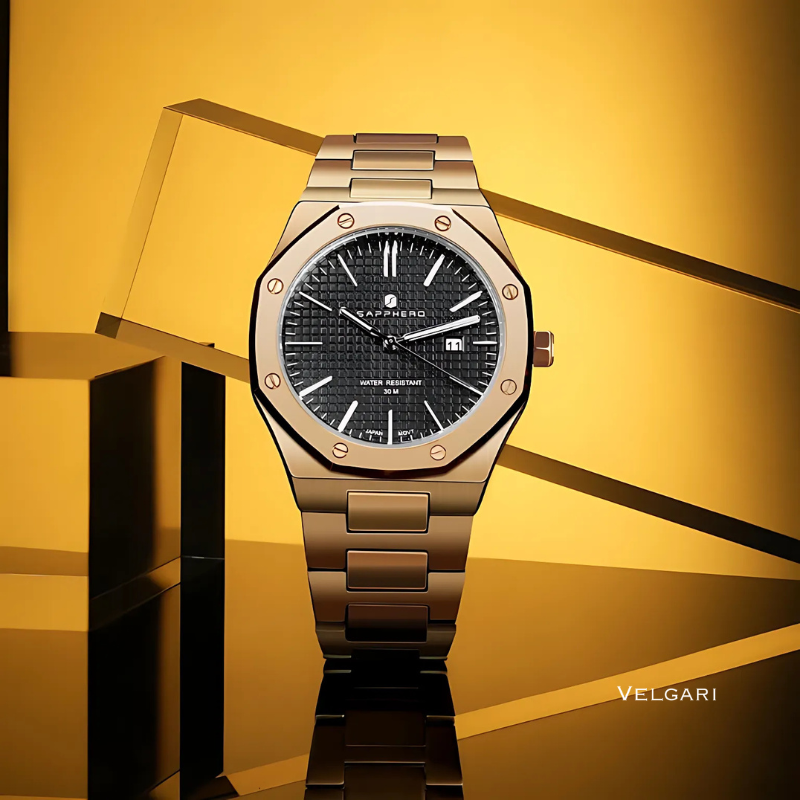 Relógio Masculino Velgari Sapphero