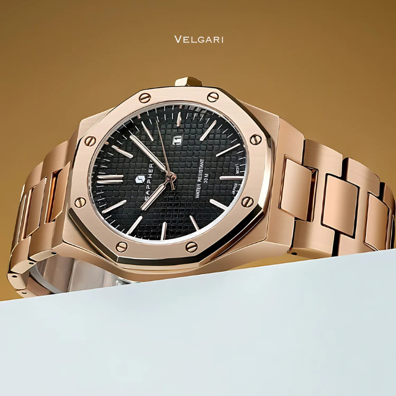 Relógio Masculino Velgari Sapphero
