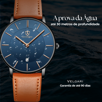 Relógio Masculino Velgari Lavaredo Slim
