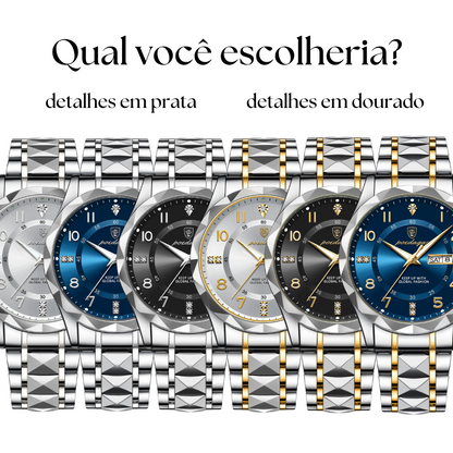 Relógio Masculino Velgari Milano Due