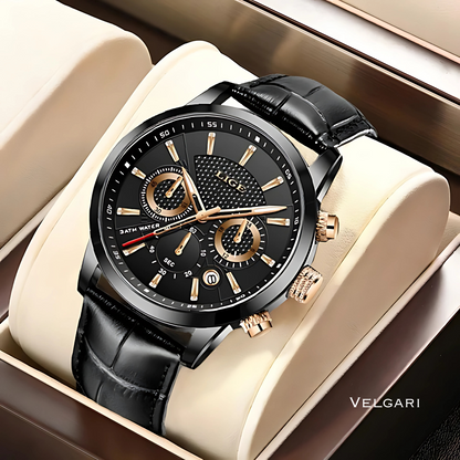 Relógio Masculino Velgari Burn Steel