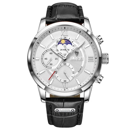 Relógio Masculino Velgari Lige Burn