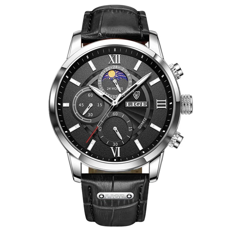 Relógio Masculino Velgari Lige Burn