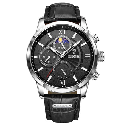 Relógio Masculino Velgari Lige Burn